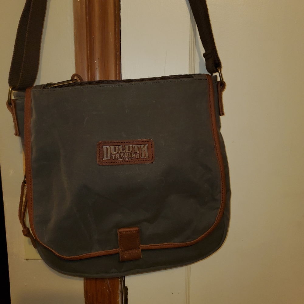 Duluth Trading Company Waxed Canvas Crossbody Bag